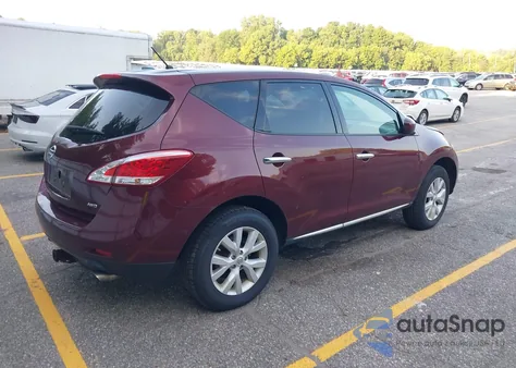 2012 Nissan Murano S from USA, damaged, VIN JN8AZ1MW2CW211897